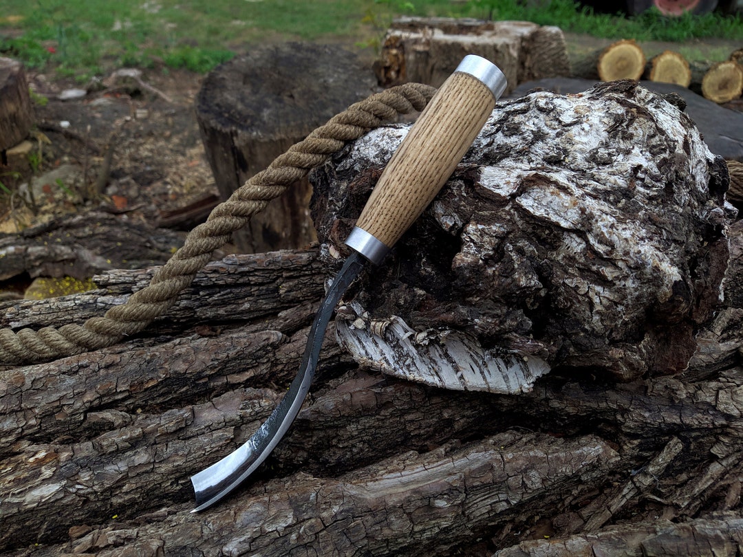 Forged Bent Gouges. Bent Chisel. Rounded Chisel. Forged Spoon Carving ...