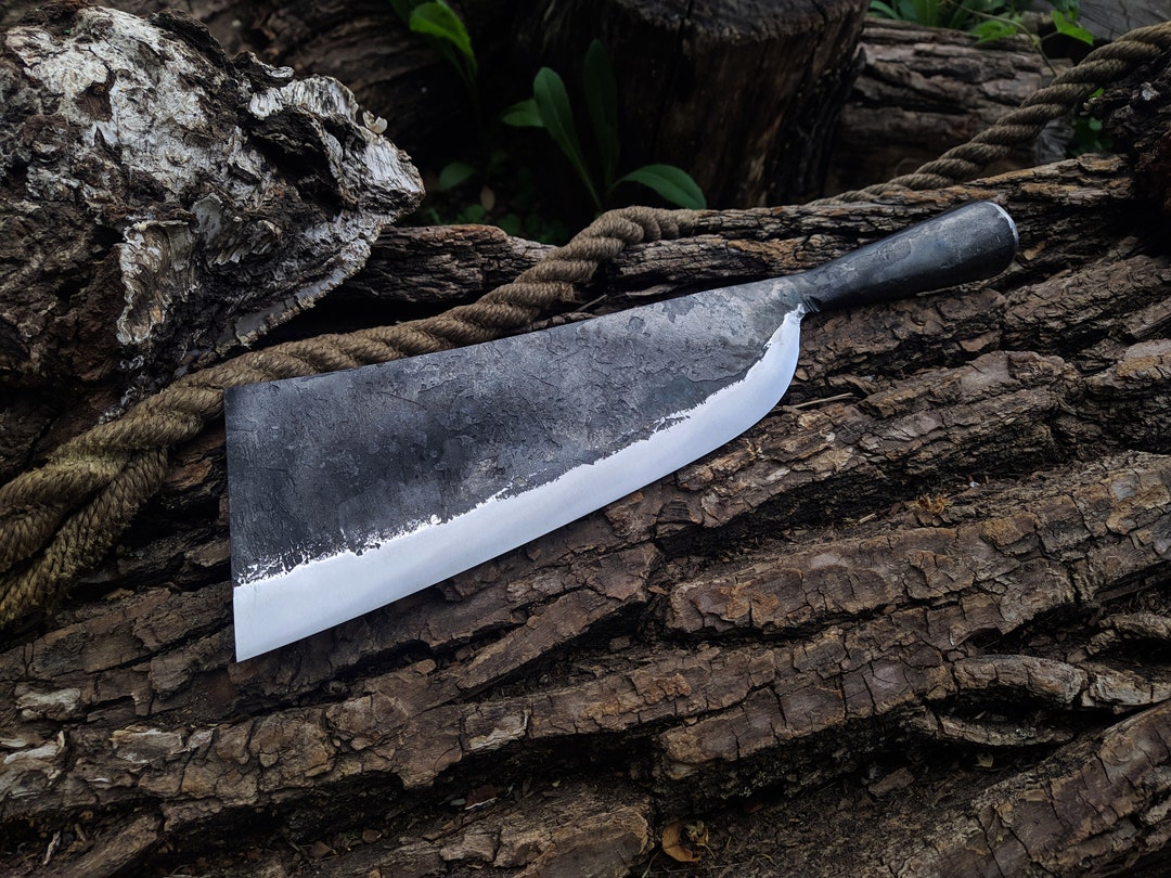 Forged Knife. 9 Inch Kitchen Knife. Chef's Knife. Handmade Knife. Knife for Cutting Vegetables ...