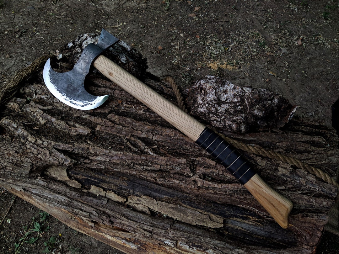 Handmade Camping Axe. Bushcraft Axe. Survival Axe. Etsy