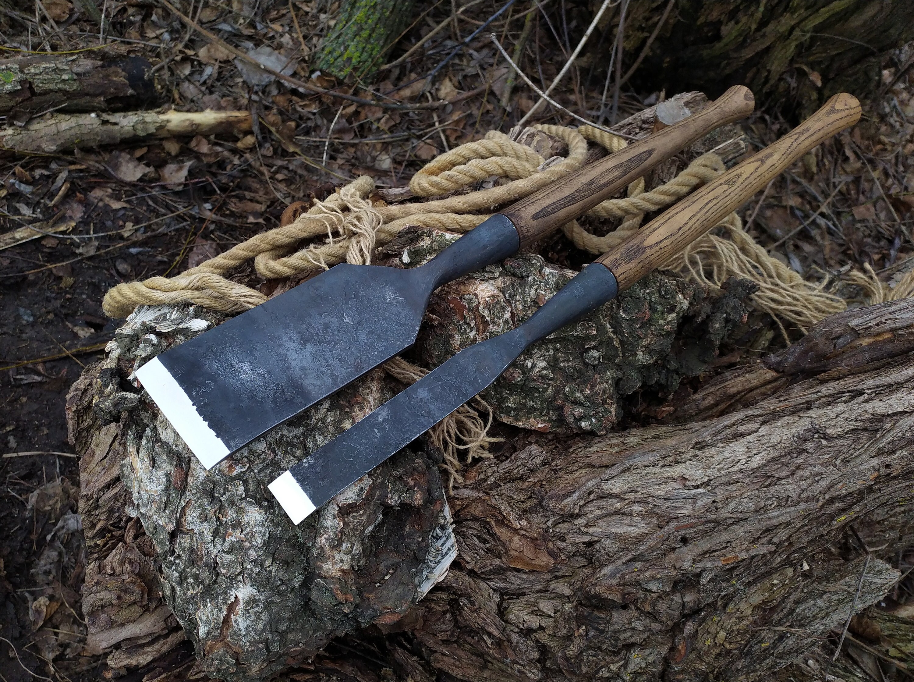 Long 3 Timber Framing Chisel Set 3 Pc Carpenters Etsy