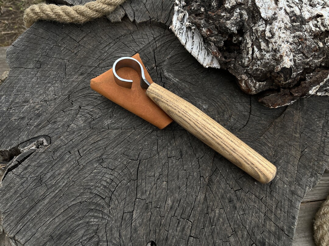 Scorp Knife. Spoon Carving Knife. Knife. Bowl Cutting Knife