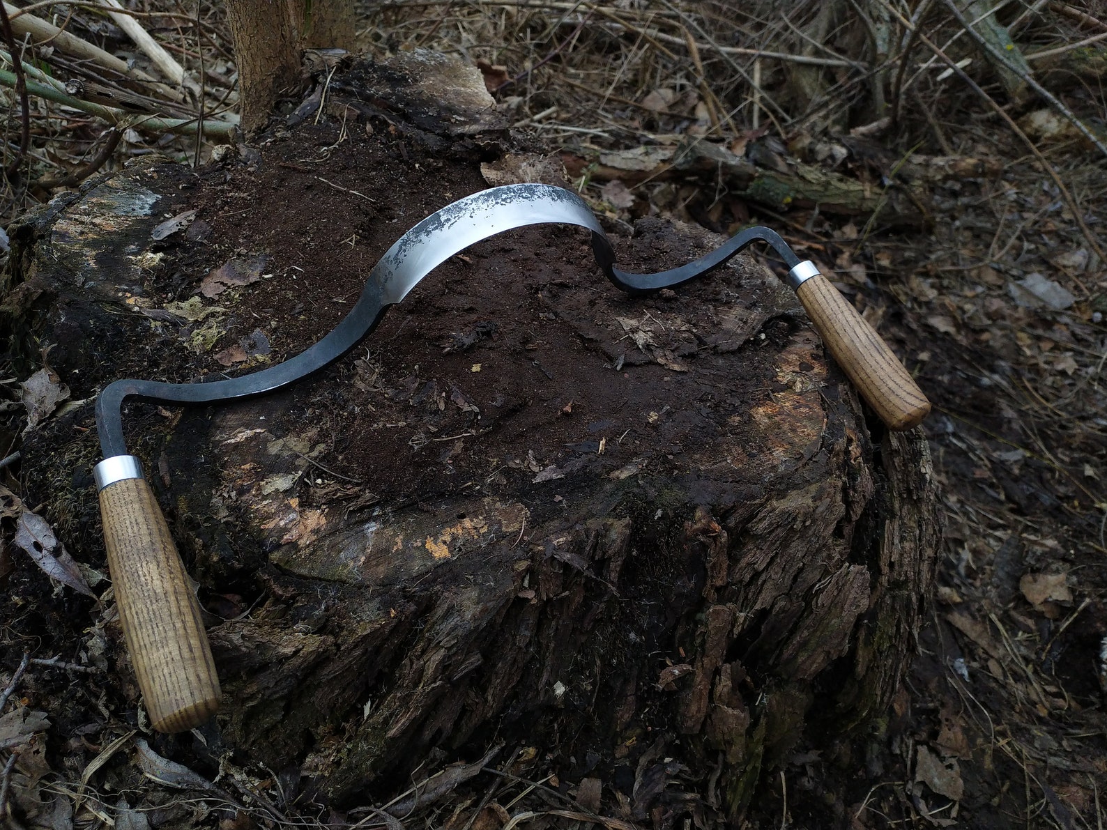Hand Scraper Pulling Blade Carpenters HalfRounded Etsy