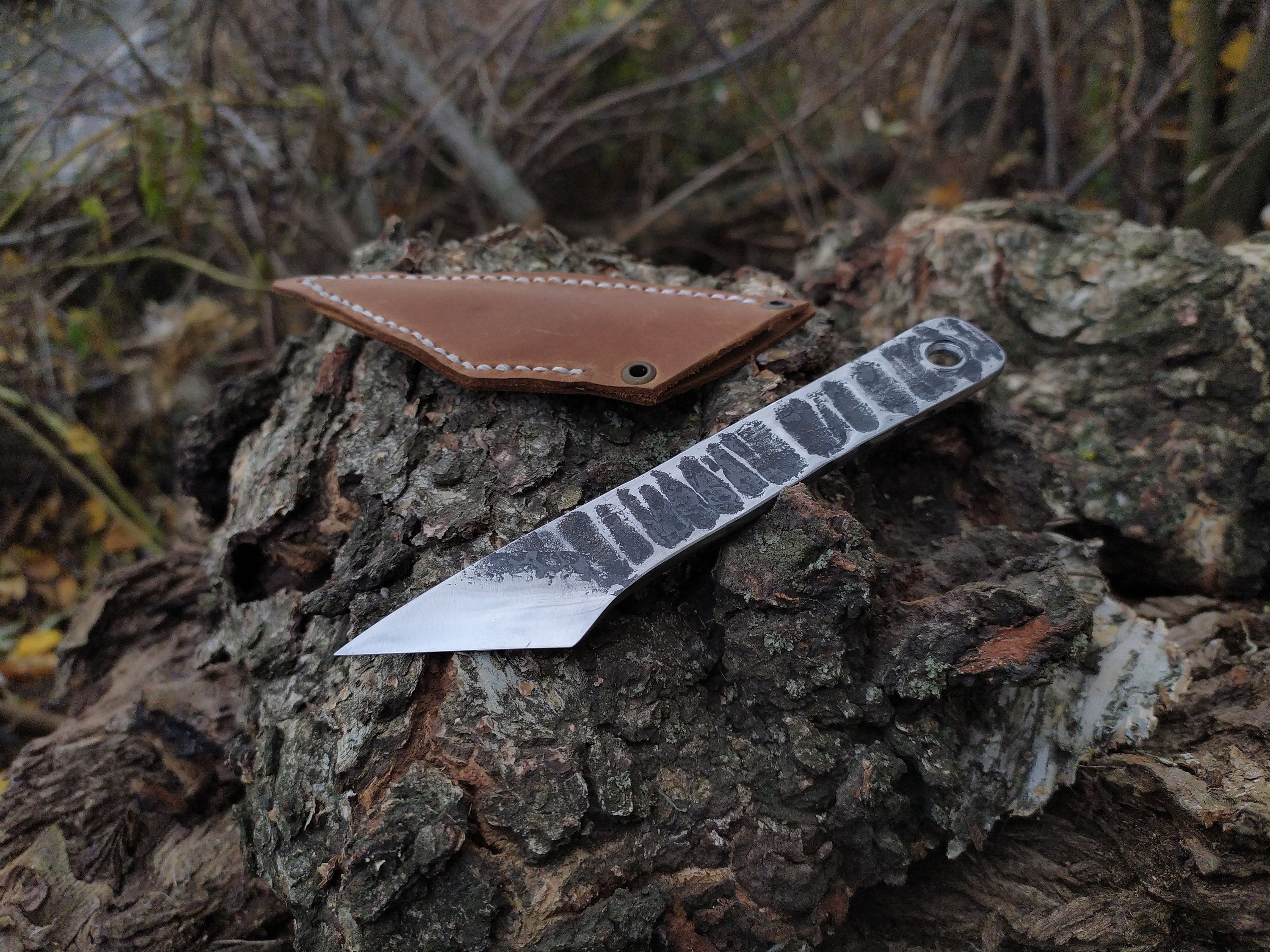 Kiridashi, Hand Forged Kiridashi Knife, Leather Knife, Knife Japanese…