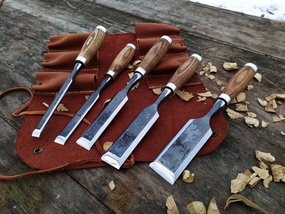 Hand Forged Chisel Set 5pcs. Woodworking Tools. Forged Chisel. Wood Carving  Tool. Timber Framing Tools. Carpenter Gift. Carpenters Chisel -  Norway