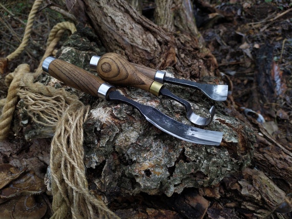 Forged Bent Gouge Set 3pcs. Carving Hook Knife. Wood Carving Tools. Knife  Carver. Bowl Carving Knife. Beveled Knife. Wood Carving Kit -  Norway