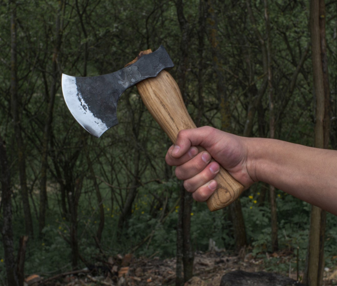 Handmade Camping Axe. Bushcraft Axe. Survival Axe. Etsy