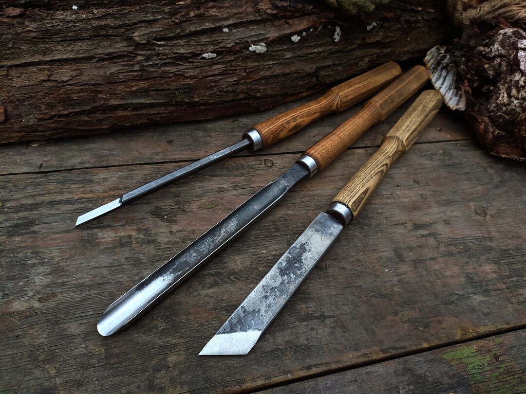 Chisel for Working on a Lathe. A Set of Turning Chisels 3pc Etsy
