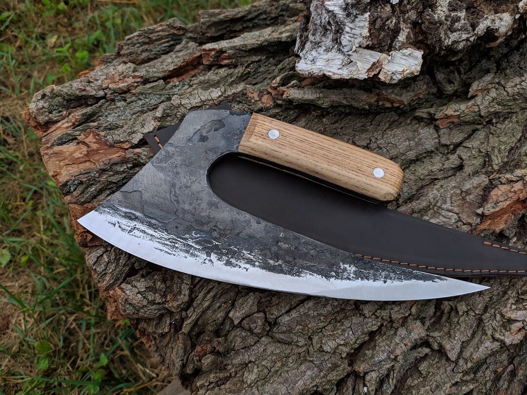 Handmade Pizza Cutting Knife. Knife. Kitchen Knife. Meat Knife