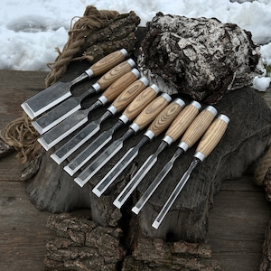 Woodworking chisels - Etsy España