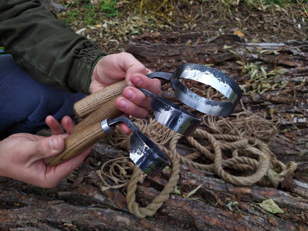 Forged Knife Carving Set 3pcs. Carving Hook Knife. Wood Carving Tools ...