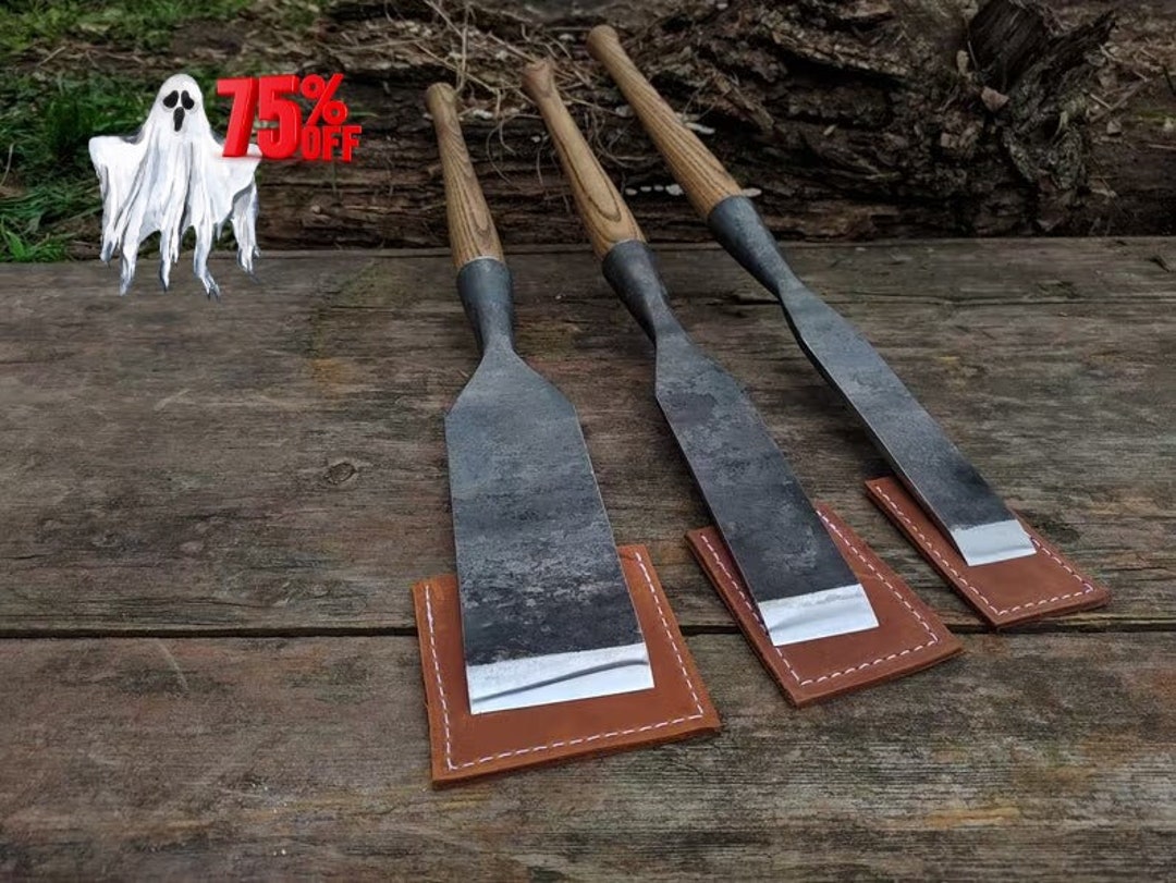 Carpenters Slick Chisel Set 3pcs. Chisel for a Wooden Frame. Etsy Ireland