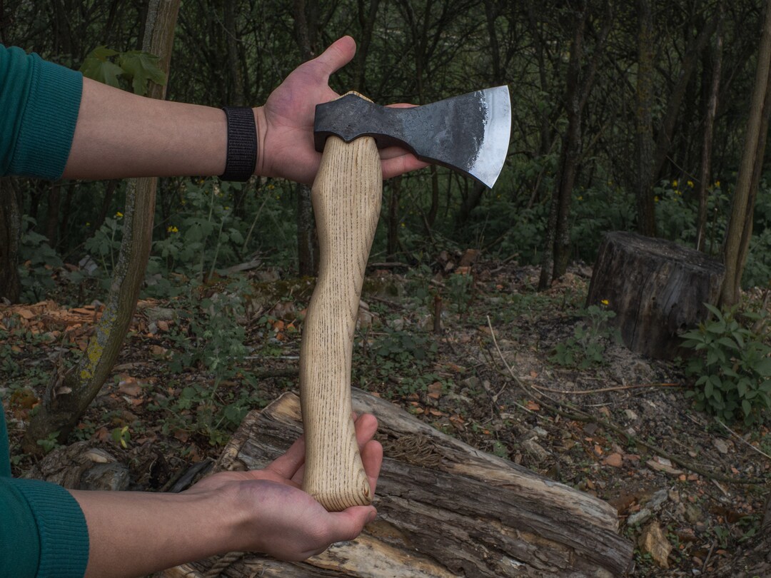 Handmade Camping Axe. Bushcraft Axe. Survival Axe. Etsy