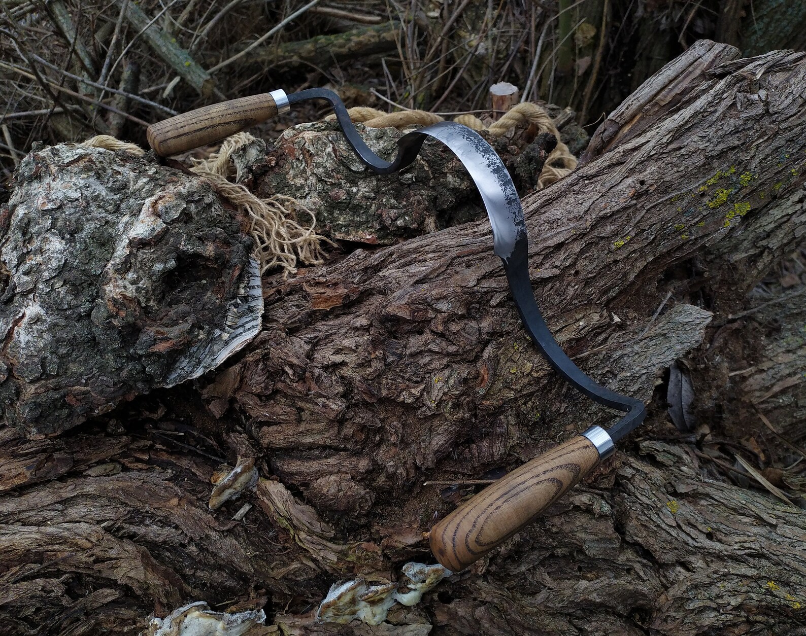 Hand Scraper Pulling Blade Carpenters Halfrounded Etsy