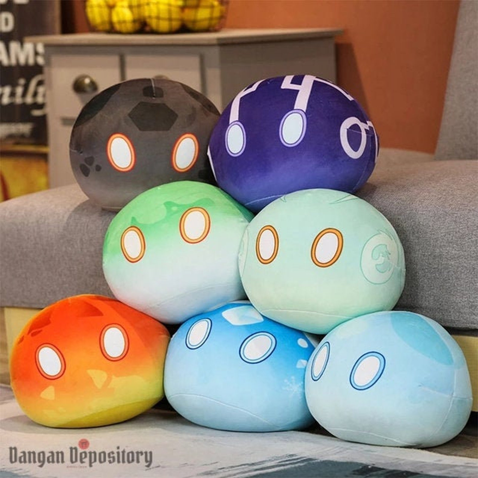 Genshin Impact Slime Enemy 10cm Plush | Etsy