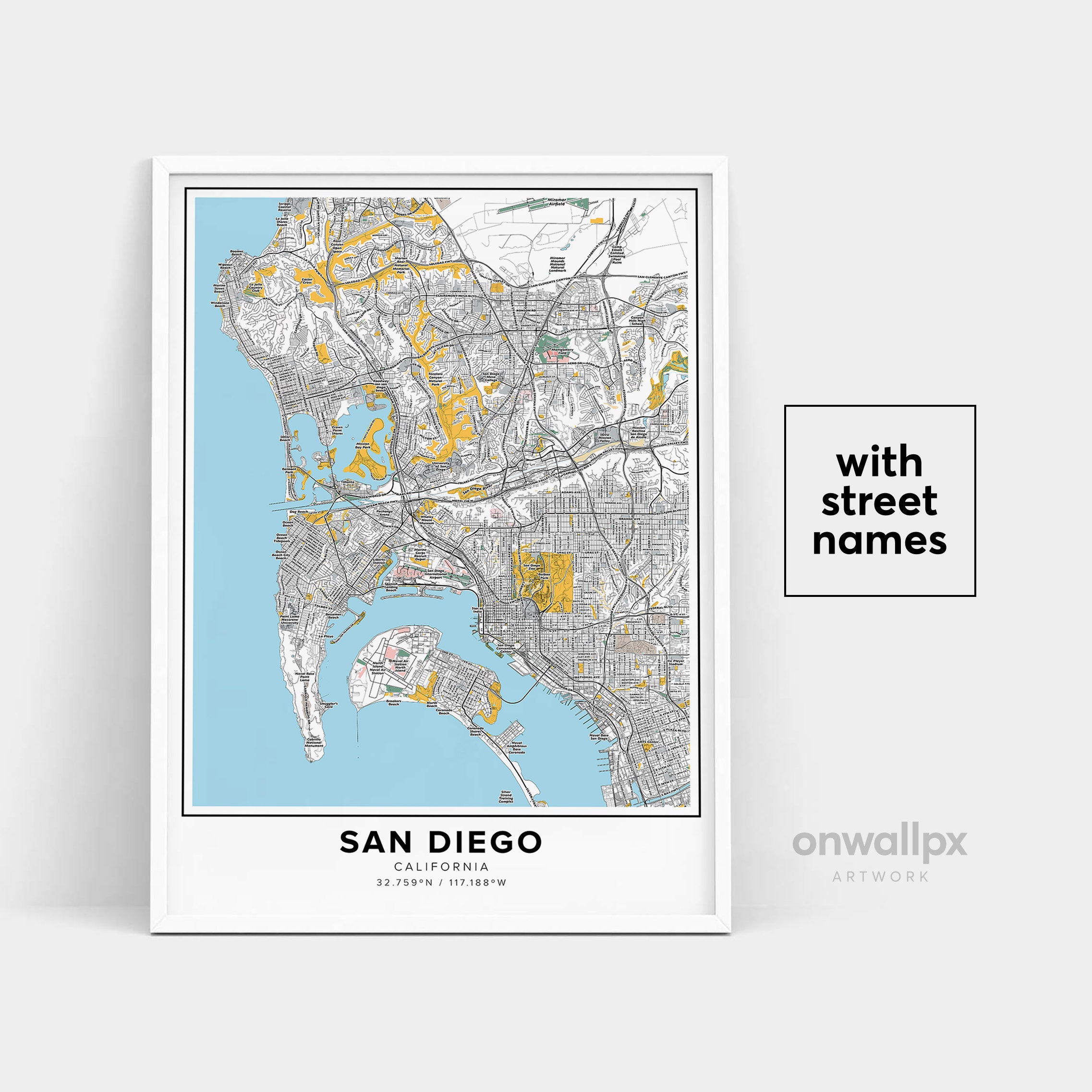 San Diego Street Art Map Rome