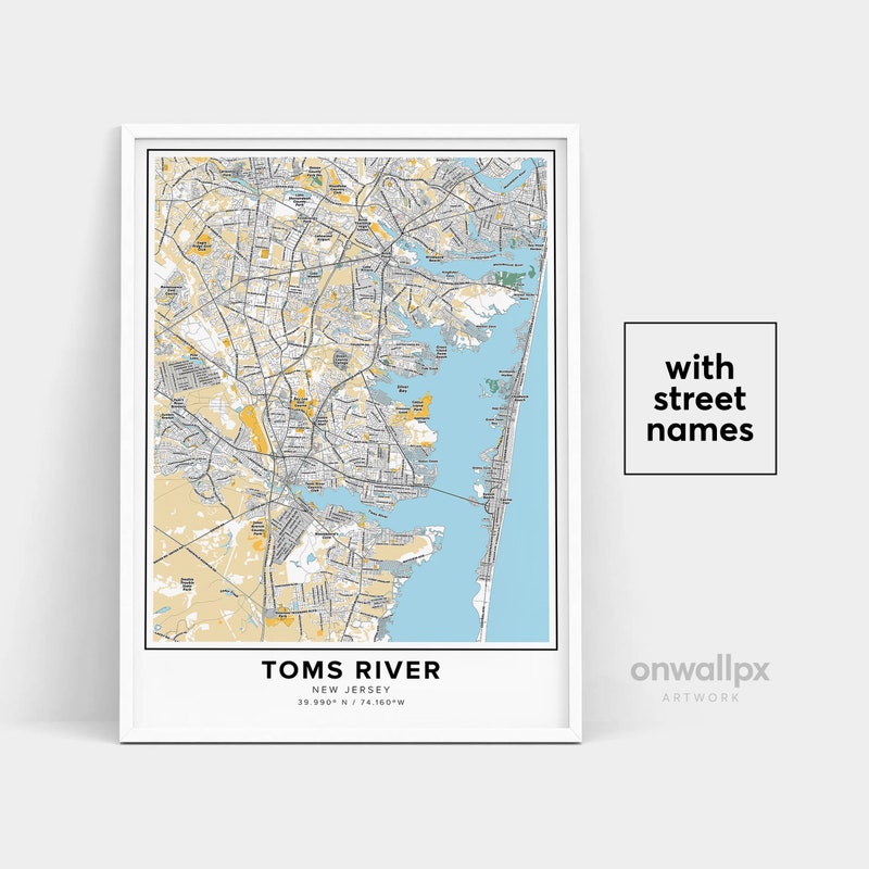 Toms River New Jersey - Etsy