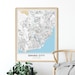 Davao City Map Print, Street Names Davao City Print, Map of Davao City ...