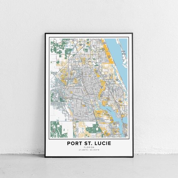 Port St Lucie City Map