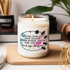 Funny Blink 182 Concert Candle Gift For Husband Smells Like Blink 182 Merch Soy Candle Gift For Daughter Punk Rock Music Fan Candle For Mom