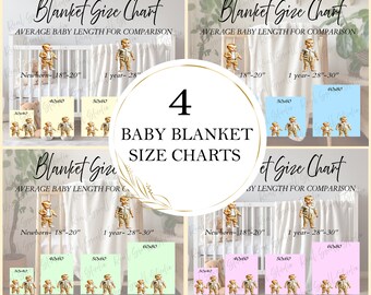 Baby Blanket Bundle Size Chart Product and Size Info For Plush Baby Blanket Mockup Size Guide Velveteen Minky Sherpa Baby Blanket Mockup PNG