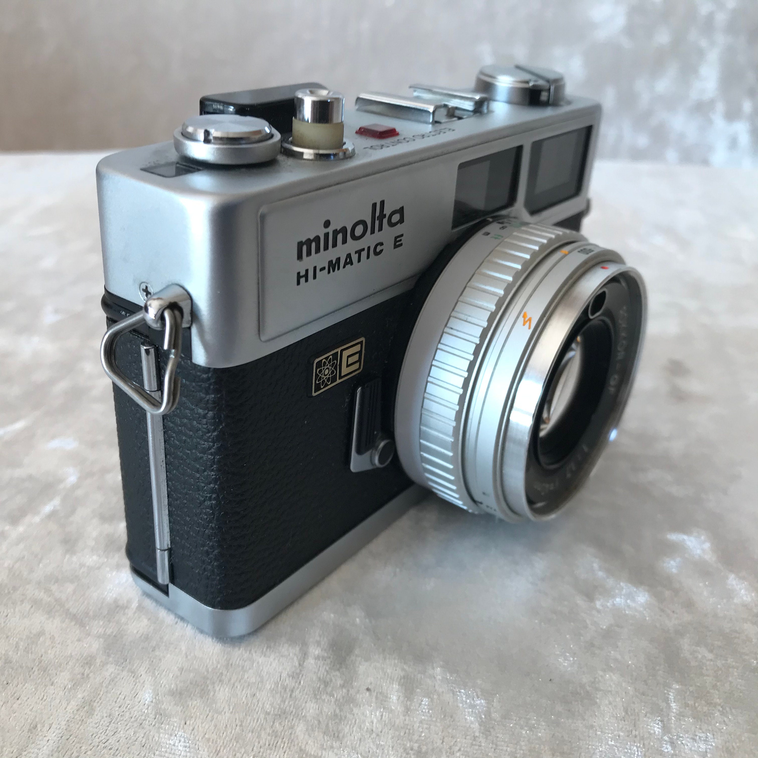 Minolta HIMatic E Rangefinder Analog 35mm fim photo Camera Etsy