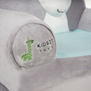 Kindersofa 3-teiliger klappbarer Sessel Schaumstoff Sitzfläche für Kinderzimmer Kleinkind Stuhl Kinder Sessel Leichtgewicht Baby Bild 6