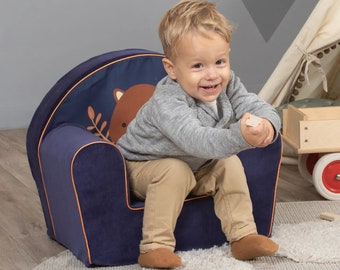 Schuim zitbeertjes | voor kinderkamer peuterstoel kinderfauteuil lichtgewicht babysofa