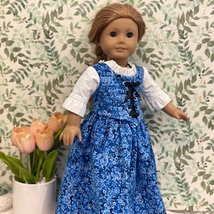 Historical Colonial Two Piece Dress