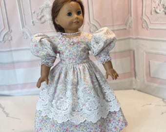 Historical Victorian Gown and Petticoat
