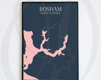 Bosham West Sussex A4 Print