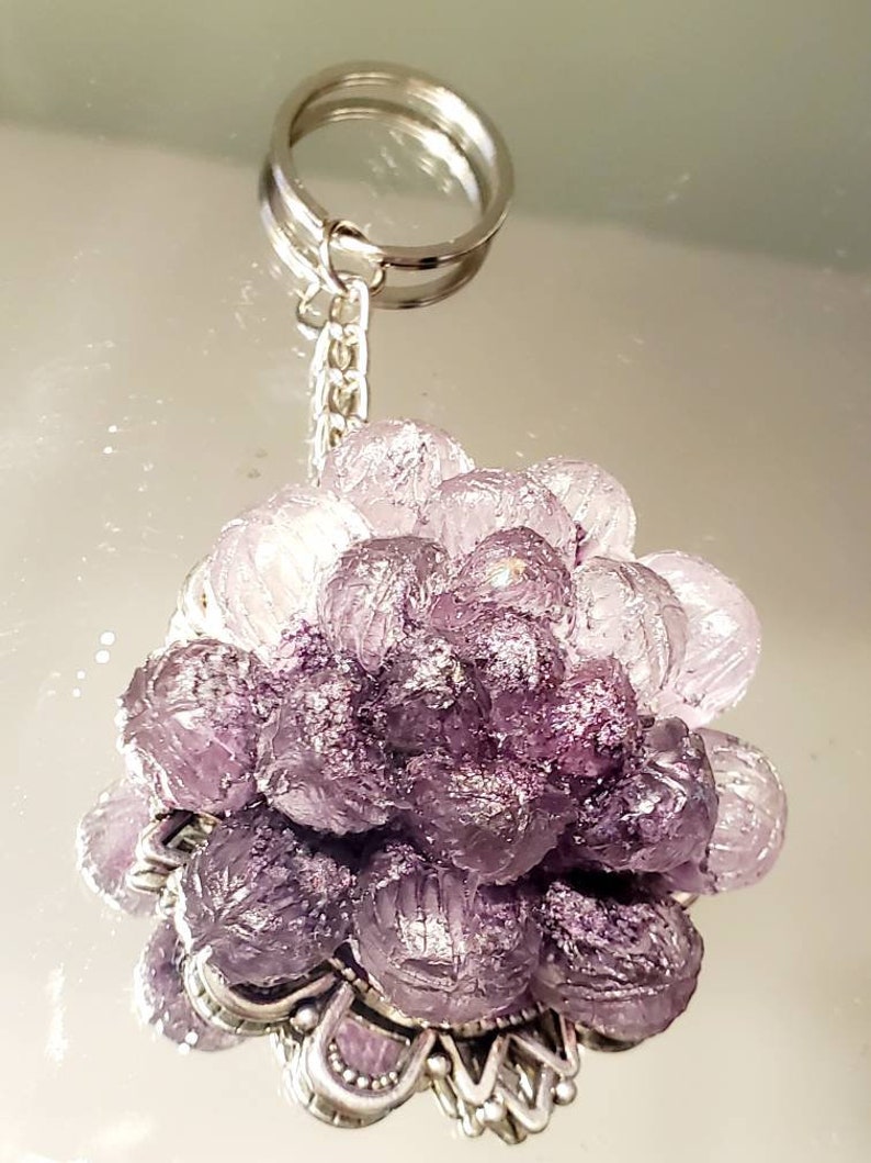 Succulent keychain Gift for her customizable Mothers Day succulent trees,