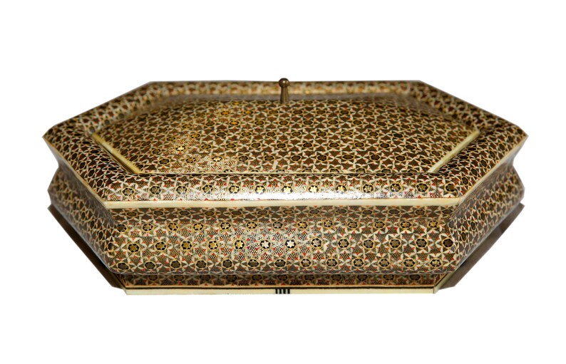 Jewelry box Memorabilia box HANDMADE KHATAM BOX Keepsake box