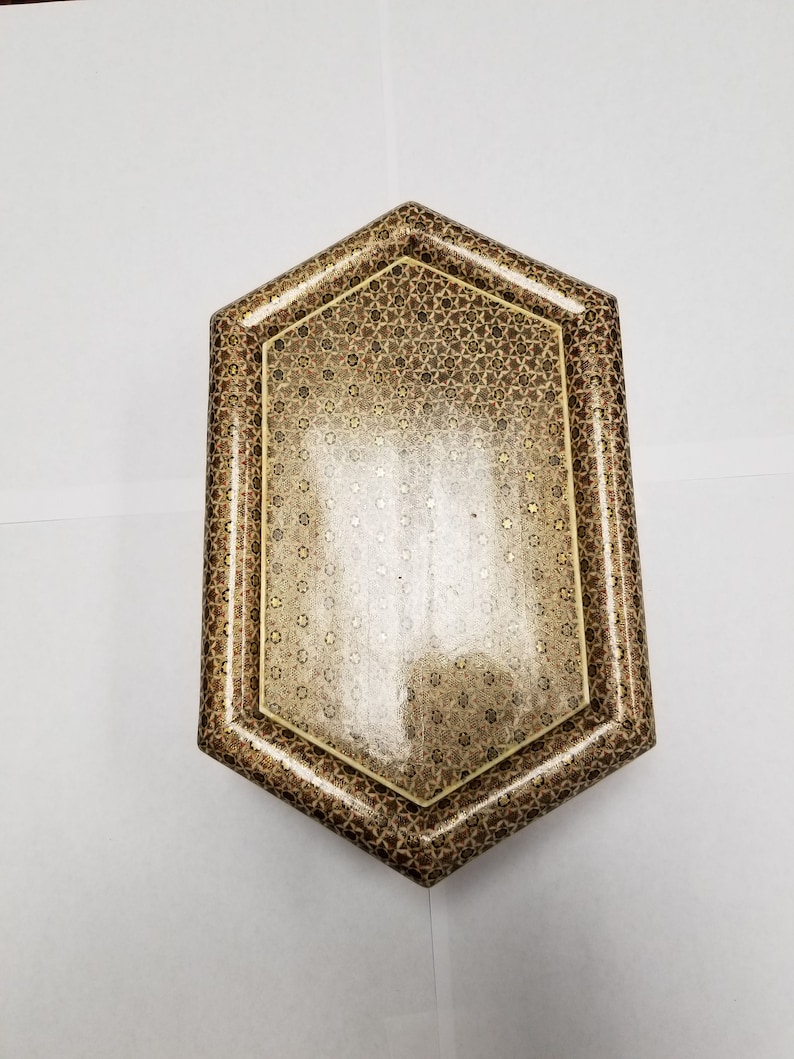 Jewelry box Memorabilia box HANDMADE KHATAM BOX Keepsake box