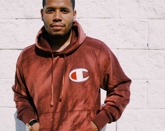 champion acid wash hoodie