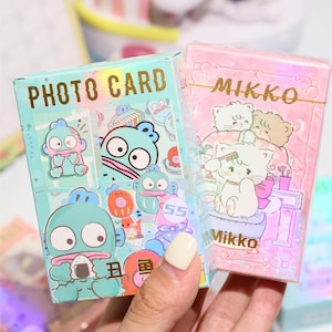 So Cute! Colorful 3-Inch Cartoon Polaroid-Style Holographic Collectible Cards - Perfect for Photo Props/ 48P/55P