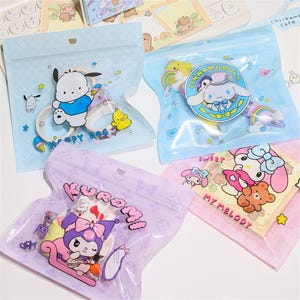 Self-Sealing Storage Bags – Classical Character Design, Cartoon Gift Bags for Kids and Students