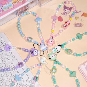スマホアクセサリー Chiikawa Phone Charm Japan Chiikawa Play Charm Phone Holder - Chiikawa | Kawaii