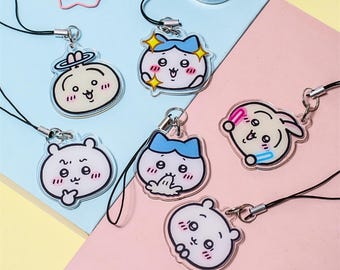 3.8×3.4 cm Chiikawa 3.8×3.4cm Süßer Anhänger für Taschen & Koffer