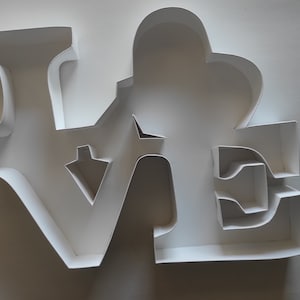 Caja de regalo para el día de San Valentín - Caja Love 3D / Caja de regalo DIY, Regalo navideño, Envoltura de regalos, Caja de sombreros, Caja de flores, Caja de charcutería, Caja de dulces