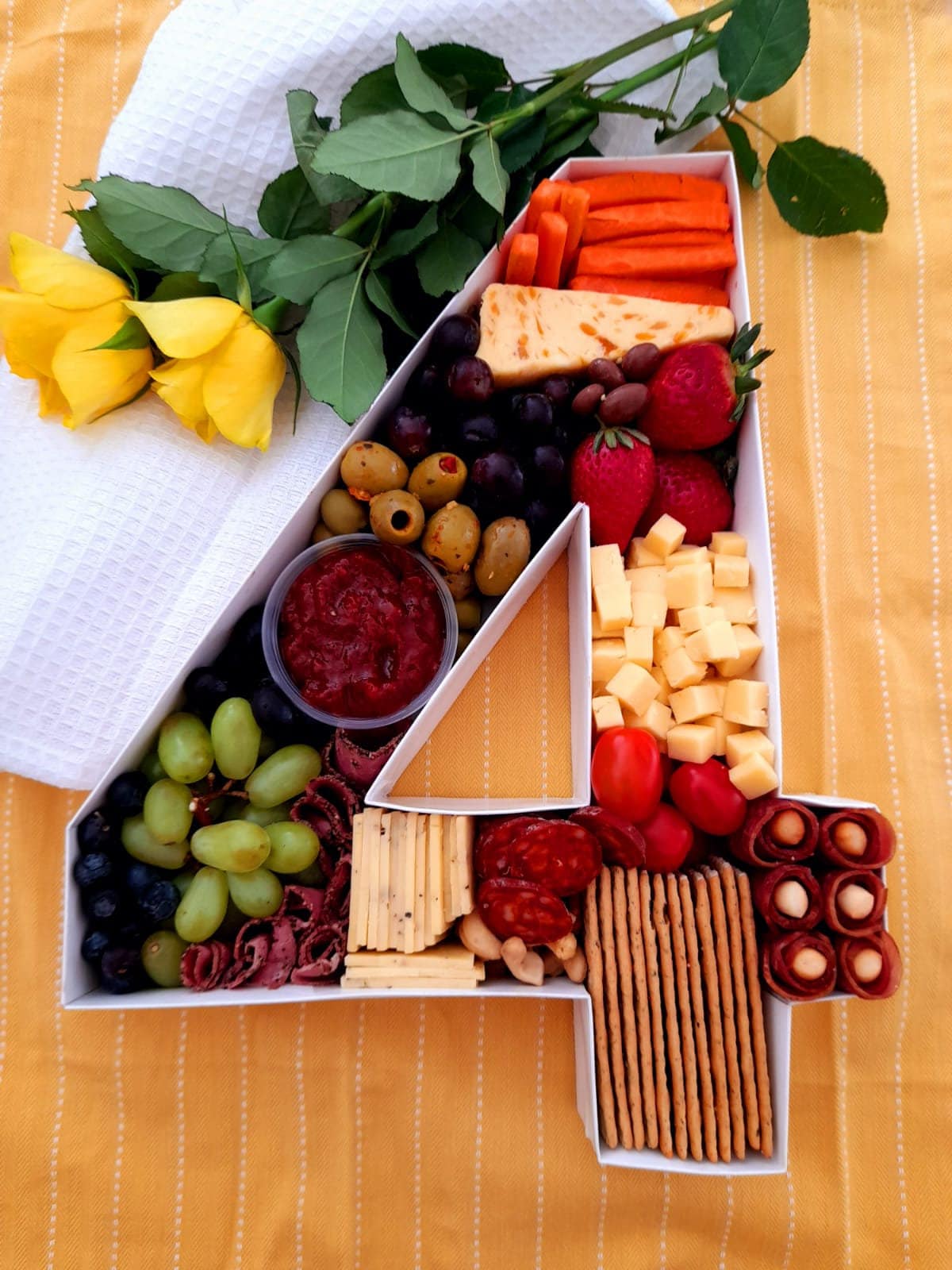 DIY Charcuterie Letter Box 