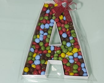 Acryl-Buchstaben-Charcuterie-Box (Buchstabe D) – Wiederverwendbar, Für Snacks, Süßigkeiten & Deko