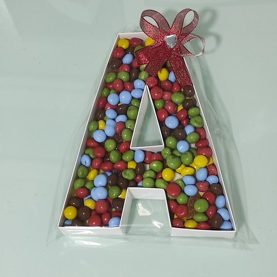 21cm/8 SMALL Size Custom Fillable Letter/ Number Boxes for Treats,  Charcuterie Tray Box, Sweet Box, Flower Box, Chocolate Box 