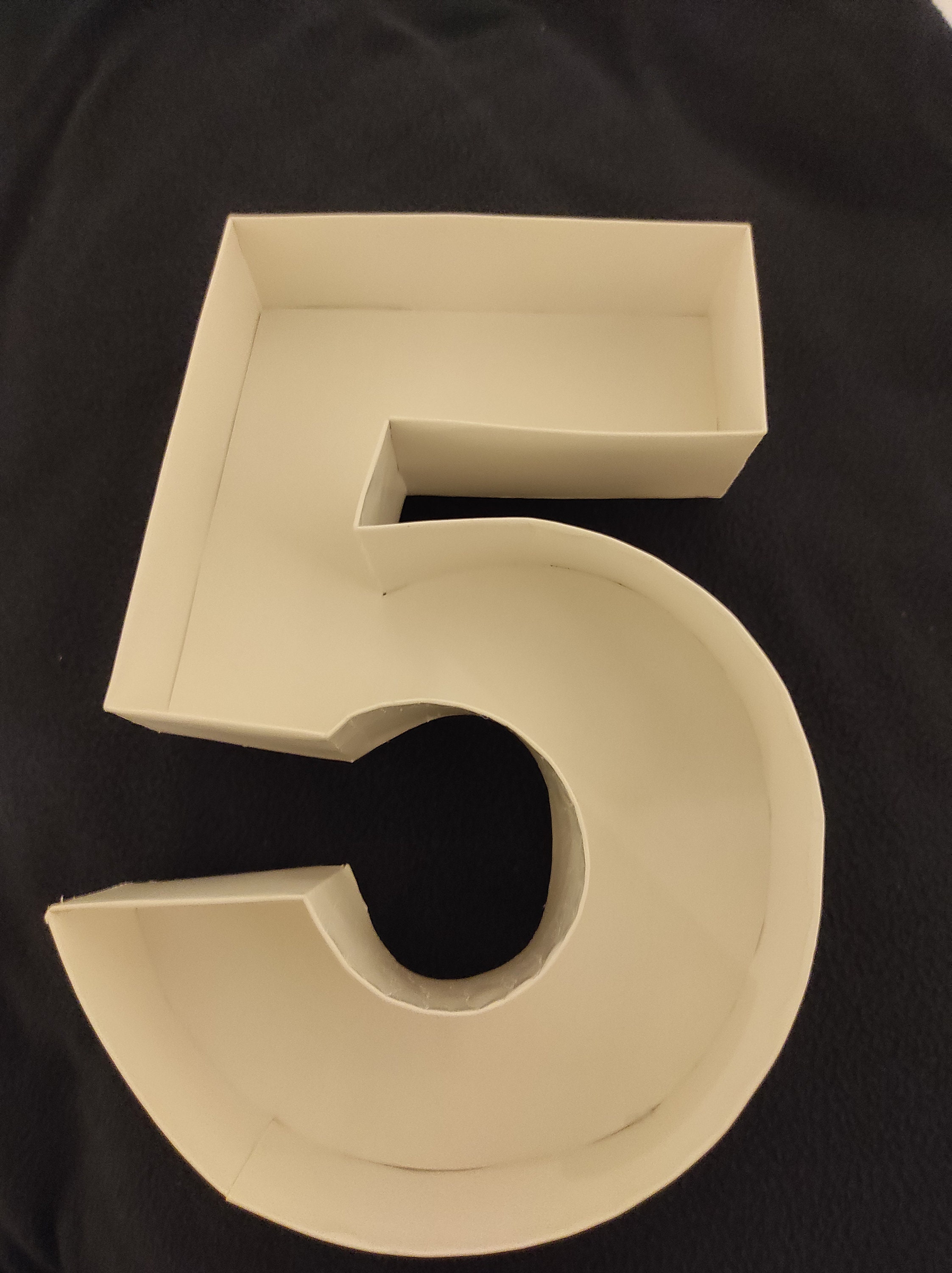 Set of fillable number boxes 0 9 | Etsy