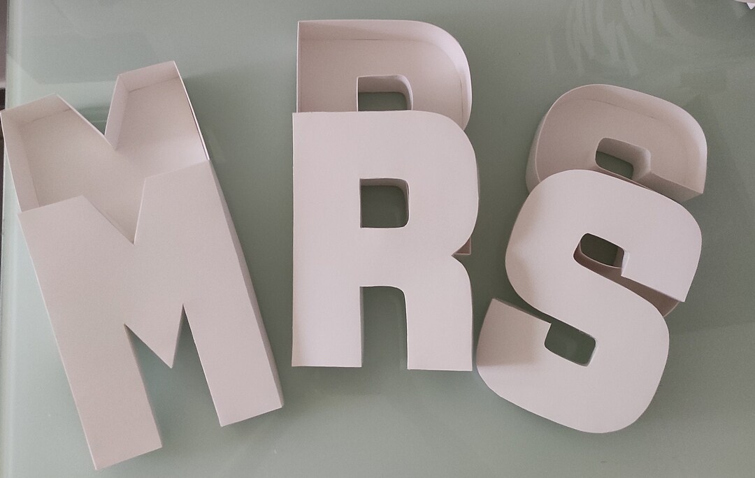 Fillable Letter/ Number Boxes With Lid 28cm/11 Charcuterie Fruit Tray