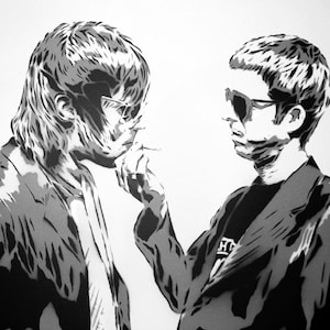 Cigarettes & Alcohol - Oasis Pop Art Canvas