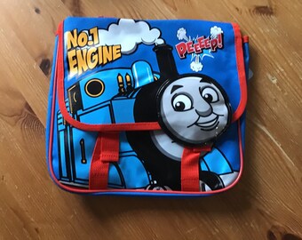 thomas the tank backpack personalized