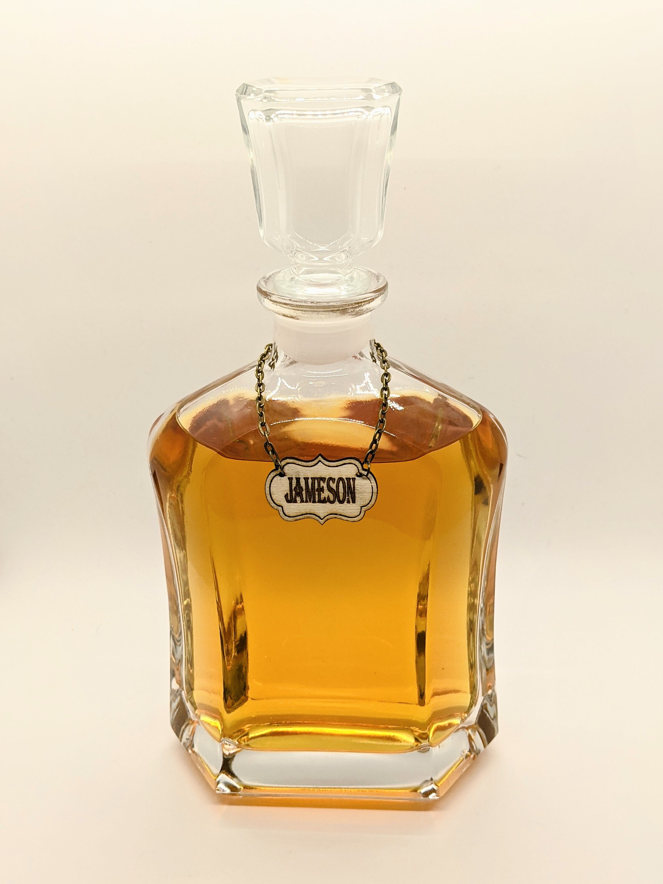 Wood Decanter Tags Labels. Liquor Tags. Customizable. Laser Etsy