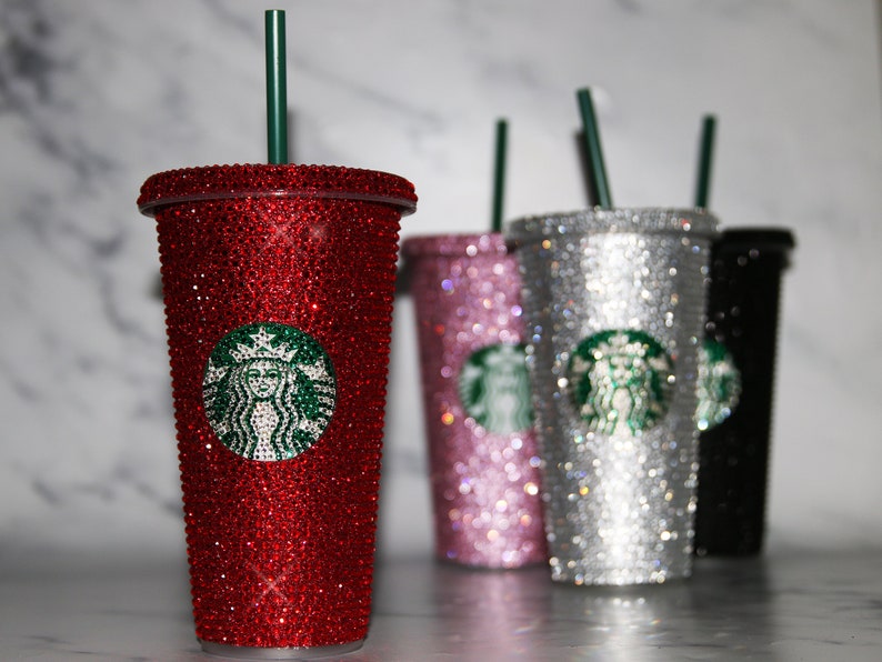 starbucks bling cold cup