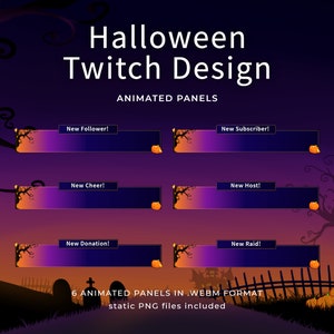 Halloween Twitch Stream Alerts