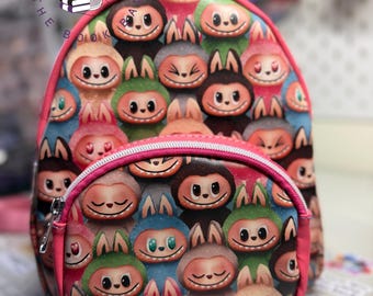 Checked Mini Backpack: Retro Punk Rock Purse - Dreamer Pack  display picture 1